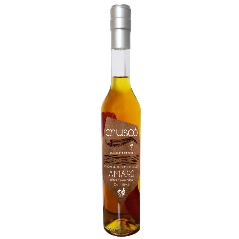 Cruscò liquore al peperone crusco AMARO