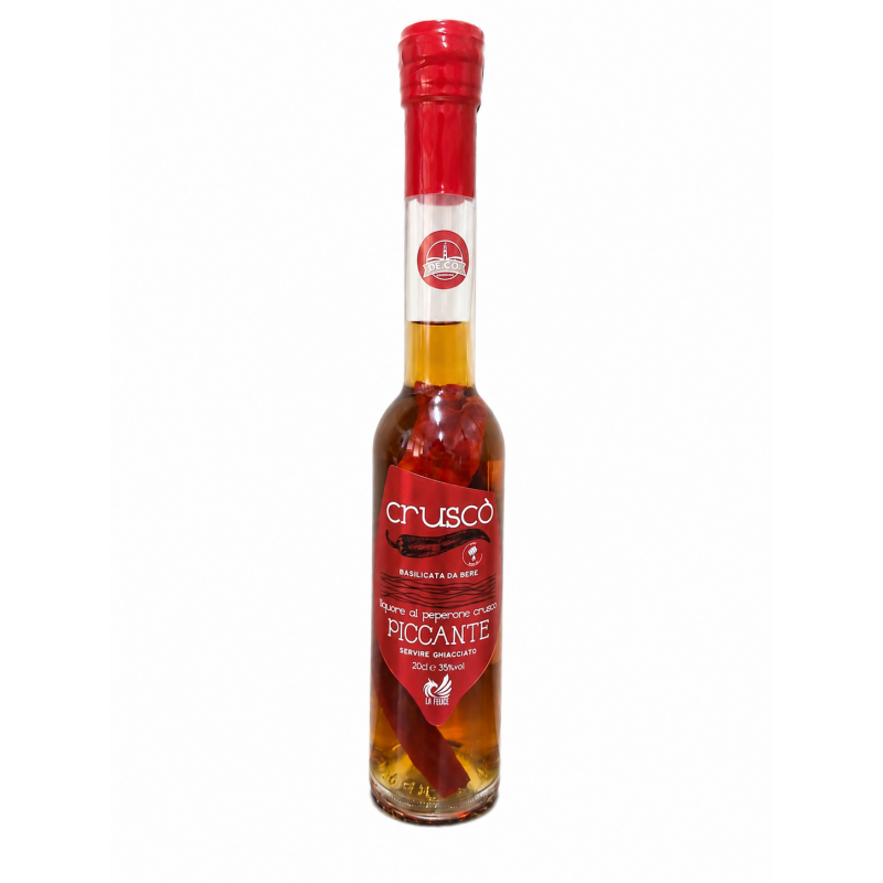 Cruscò liquore al peperone crusco PICCANTE cl 20 Cruscò liquore al peperone crusco PICCANTE cl 20
